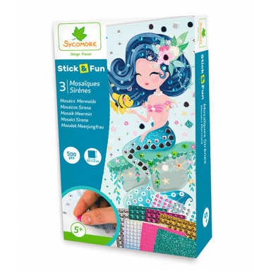 Stick & Fun - malá mozaika - mořské víly
