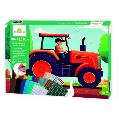 Stick & Fun - XL mozaika - život na farmě