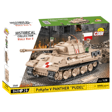 Cobi 2568 Německý střední tank PzKpfw V Panther „Pudel“