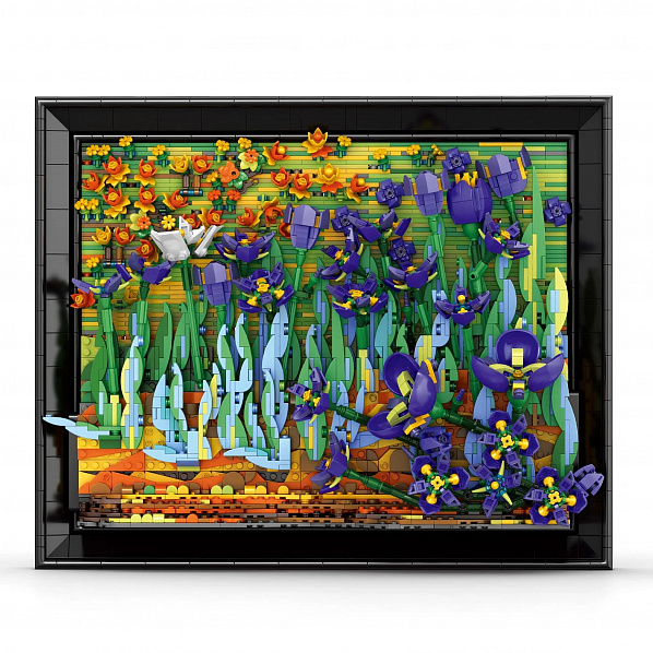 Reobrix 66701 Van Gogh Kosatce – nástenná dekorácia