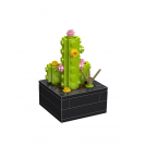 Mould King 24114 Mini kvety v črepníku – Bonsaj, Kaktus, Kvet nádeje