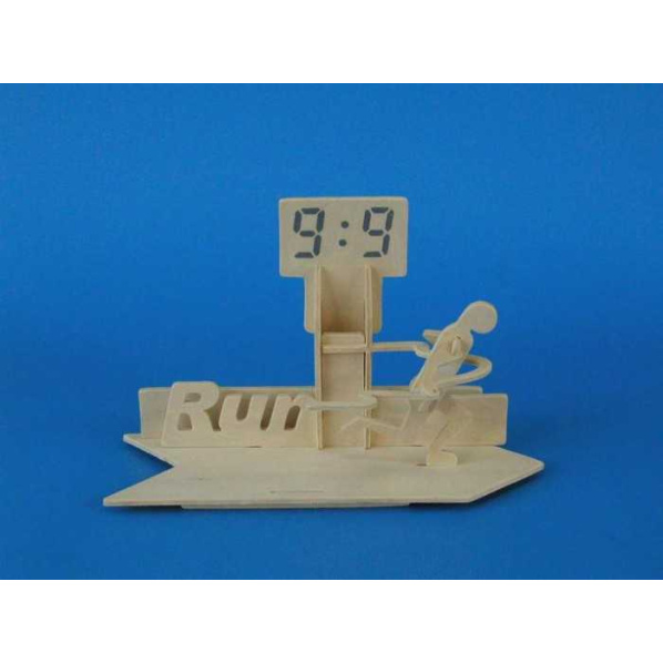 Woodcraft Dřevěné 3D puzzle stojánek na tužky běh