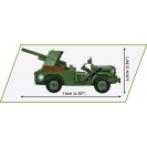 COBI 3116 Americké terénny vozidlo 37mm GMC M6 FARGO 