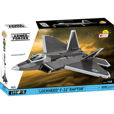 COBI 5855 Americký Lockheed F-22 Raptor