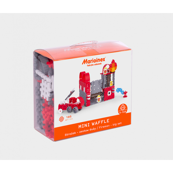 Marioinex MINI WAFLE - Hasič (veľký) Marioinex MINI WAFLE - Hasič (veľký)