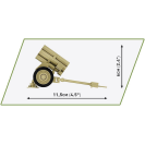 Cobi 2291 Nemecký raketomet Nebelwerfer 41