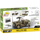 COBI 3133 Willys MB, 1:35, 132 k, 1 f