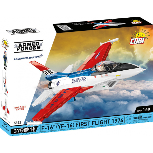 COBI 5892 Americké stíhacie lietadlo F-16 (YF-16) First Flight 1974 COBI 5892 Americké stíhacie lietadlo F-16 (YF-16) First Flight 1974