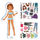 Quercetti 02926 Magnetic Fashion Laura