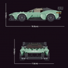 Mould King 27009 Model auta Aston Martin Vulcan