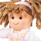 Bigjigs Toys – Látková bábika Rose 28 cm