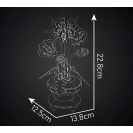 Mould King 24118 Stavebnica kvitnúcich rastlín – Chryzantéma