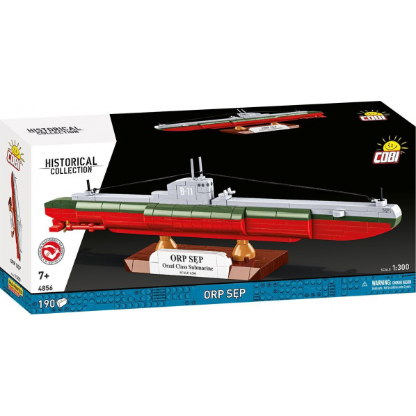 COBI 4856 Poľská ponorka ORP Sęp