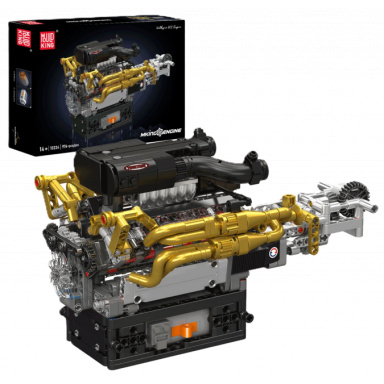 Mould King 10224 Automobilový motor Valkyrie V12