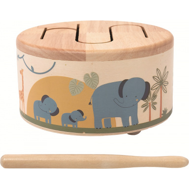 2Kids Toys Dřevěný bubínek Safari