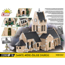COBI 2299 Francúzsky kostol Sainte-Mère-Église D-DAY