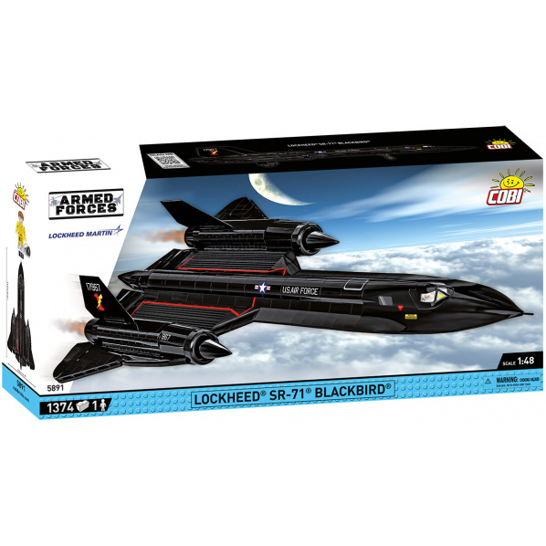 COBI 5891 Americké lietadlo Lockheed SR-71 Blackbird COBI 5891 Americké lietadlo Lockheed SR-71 Blackbird