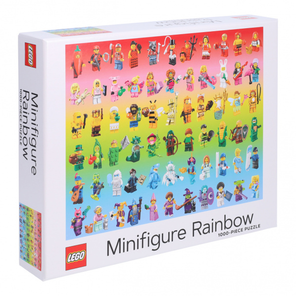 Chronicle Books Puzzle LEGO® Duhové minifigurky 1000 dílků Chronicle Books Puzzle LEGO® Duhové minifigurky 1000 dílků