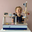 small foot Dřevěný zmrzlinový stánek