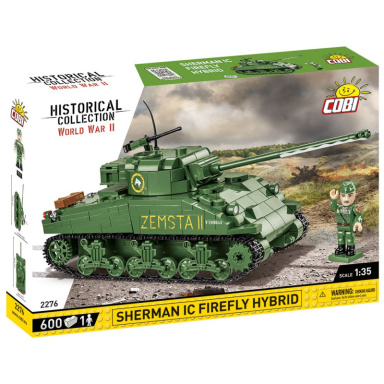 Cobi 2276 Spojenecký tank Sherman IC Firefly Hybrid