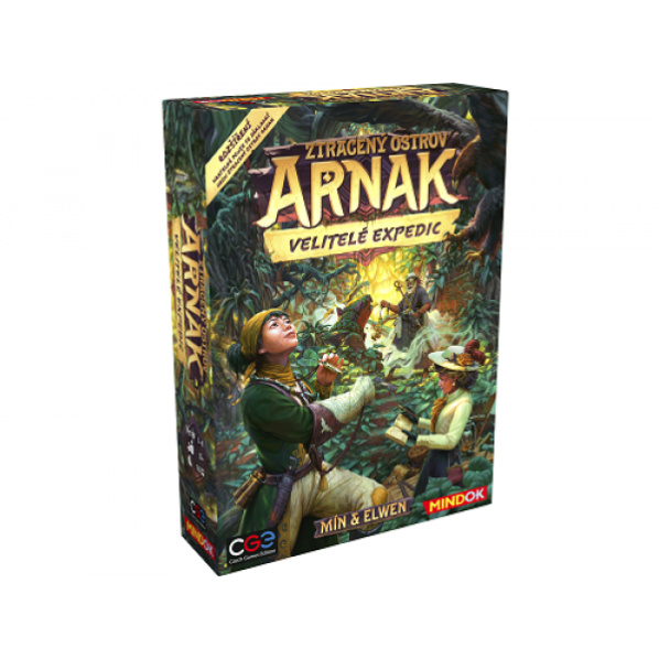 Mindok Stratený ostrov Arnak: Velitelia expedícií