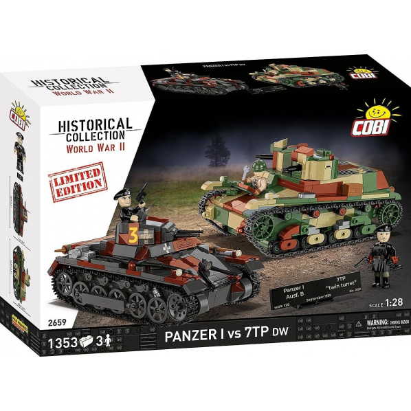 COBI 2659 Set tankov Panzer I vs 7TP COBI 2659 Set tankov Panzer I vs 7TP