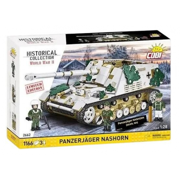 COBI 2662 Nemecký stíhač tankov Panzerjäger Nashorn Sd.Kfz. 164 COBI 2662 Nemecký stíhač tankov Panzerjäger Nashorn Sd.Kfz. 164