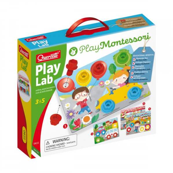 Quercetti 0622 Play Lab nuts & bolts boards Quercetti 0622 Play Lab nuts & bolts boards