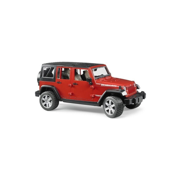 BRUDER 2525 Červené AUTO JEEP WRANGLER RUBICON BRUDER 2525 Červené AUTO JEEP WRANGLER RUBICON