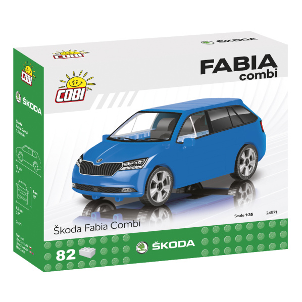 Cobi 24571 Youngtimer Škoda Fabia Combi 2019, 1 : 35, 82 k