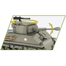 COBI 2711 Americký tank Sherman M4A3E8