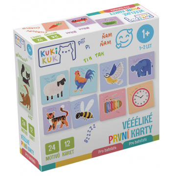 Betexa KukiKuk - Vééliké prvé karty Pre batoľatá