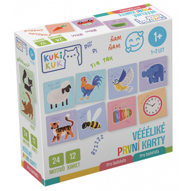 Betexa KukiKuk - Vééliké prvé karty Pre batoľatá