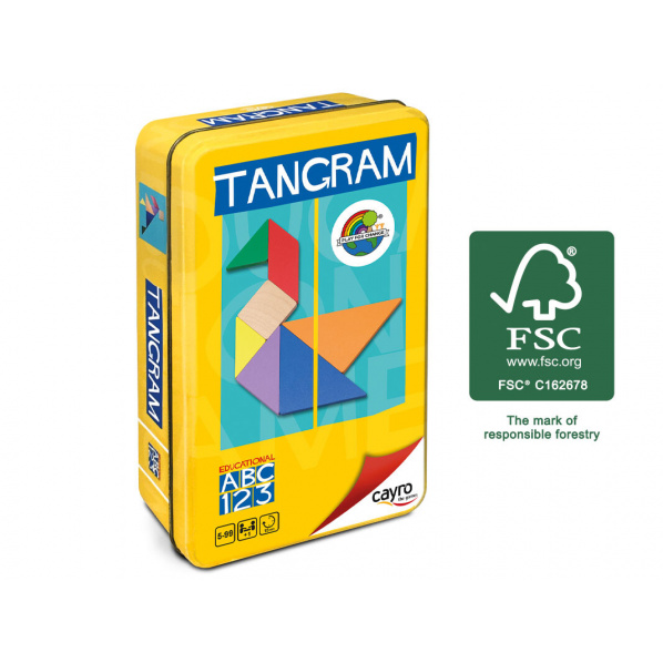 Cayro 124 - Tangram Metal Box (FSC) Cayro 124 - Tangram Metal Box (FSC)