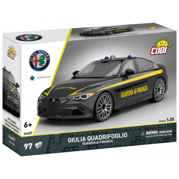 COBI 24657 Alfa Romeo Giulia Quadrifoglio Guarda di Finanza