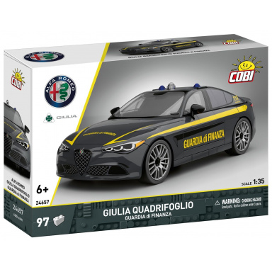 COBI 24657 Alfa Romeo Giulia Quadrifoglio Guarda di Finanza