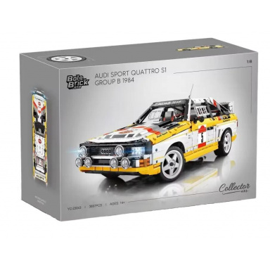 Bole Brick 23043 Závodné auto Audi Quattro S1 Sport 1984