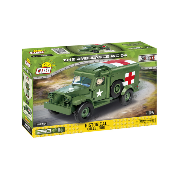 COBI 2257 Americké vozidlo Dodge WC 54 COBI 2257 Americké vozidlo Dodge WC 54