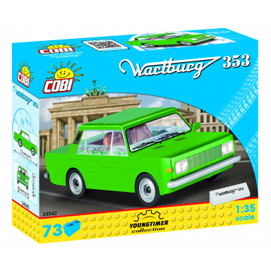 Cobi 24542 Youngtimer – WARTBURG 353, 1:35, 73 k