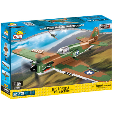 Cobi 5706 Americké lietadlo Curtiss P-40E Warhawk