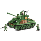 Cobi 2533 Americký tank M4A3E8 Sherman Easy Eight
