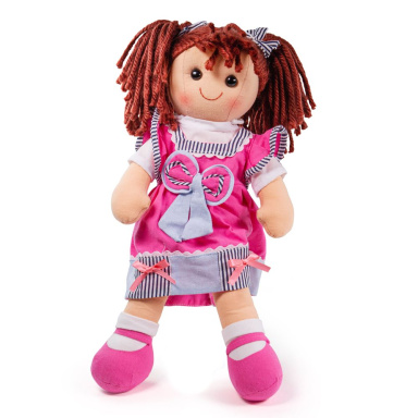 Bigjigs Toys – Látková bábika Emma 38 cm