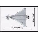 COBI 5848A Viacúčelové lietadlo Eurofighter Typhoon Germany
