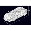 Mould King 13091 Športový automobil P1
