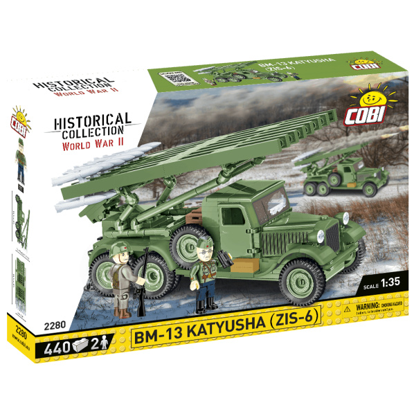Cobi 2280 sovětský raketomet BM-13 Kaťuša (ZIS-6) Cobi 2280 sovětský raketomet BM-13 Kaťuša (ZIS-6)