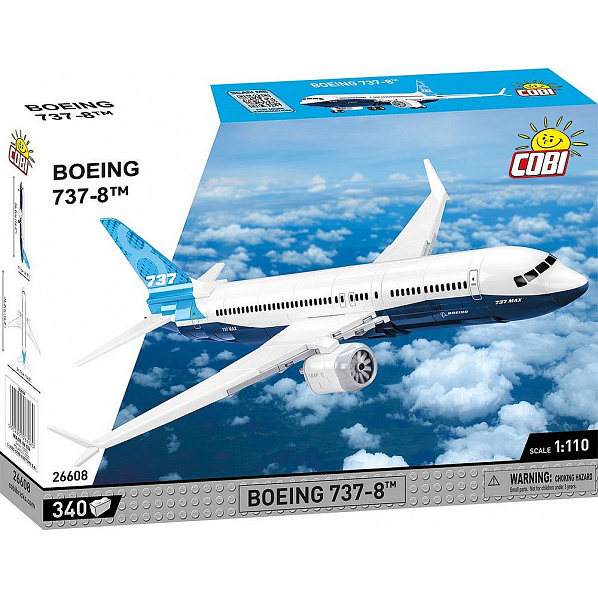 Cobi 26608_PO Dopravní letoun Boeing 737-8