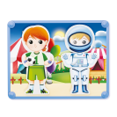 Quercetti 04421 Magnetic Dress Up Lunapark