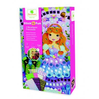 Stick & Fun - malá mozaika - princezny