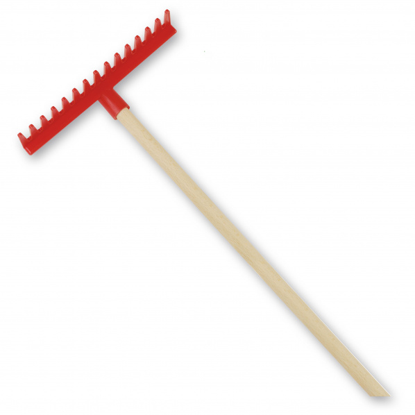 Androni Záhradnícke náradie – hrable s drevenou násadou