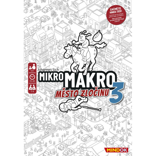 Mindok MikroMakro: Město zločinu 3 Mindok MikroMakro: Město zločinu 3